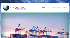 Desktop Screenshot of cargocare.co.za